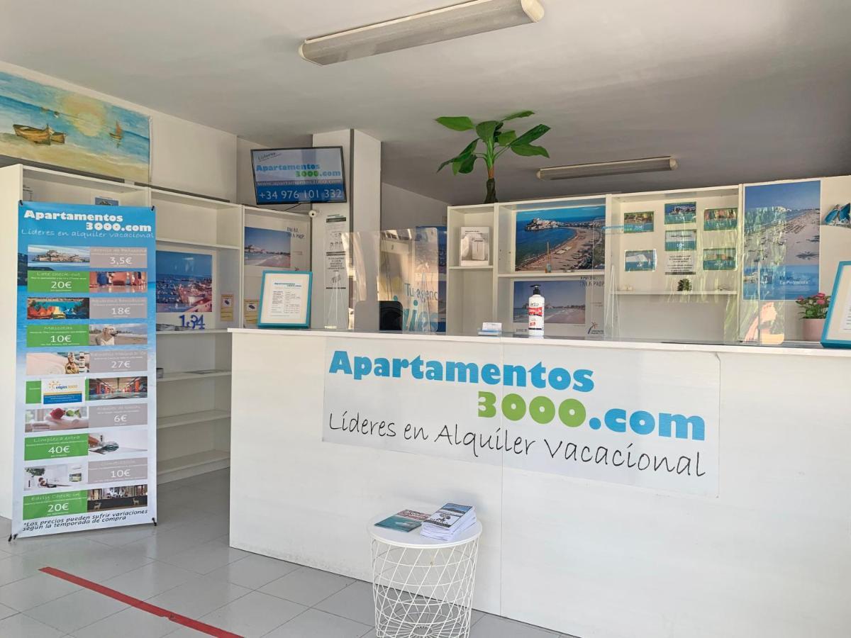 Apartamentos Las Palmeras 3000 Пеньискола Экстерьер фото
